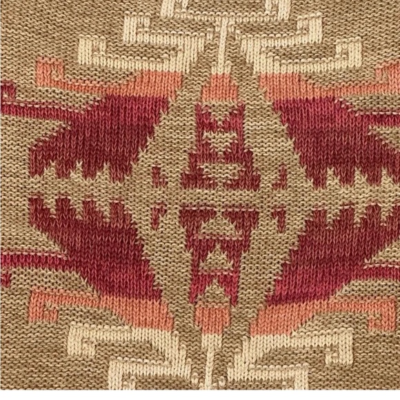 Lauren by Ralph Lauren vintage Aztec print sweater - Picture 5 of 6